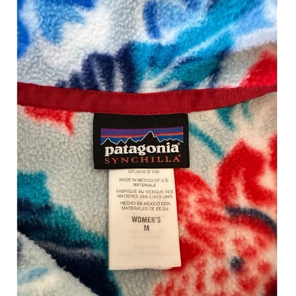 Patagonia Synchilla Snap-T Pullover Jacket Medium Manoa Dusk Blue M - Picture 5 of 9